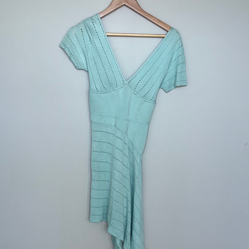 Elegant Light Blue Women's Dress
